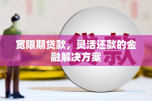 五指山宽限期贷款，灵活还款的金融解决方案