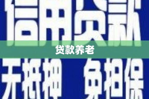 五指山贷款养老
