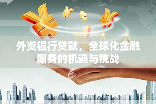 五指山外资银行贷款，全球化金融服务的机遇与挑战